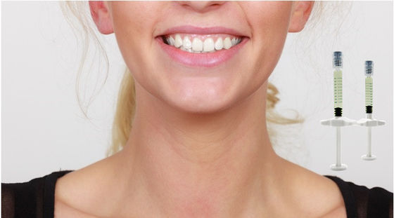 Linie na szyję szpitalną 1 ml wypełniacza z kwasem hialuronowym usuwającym drobne zmarszczki na szyi