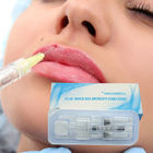 Przezroczysty, usieciowany wypełniacz z kwasem hialuronowym do ust lub umiarkowanych zmarszczek