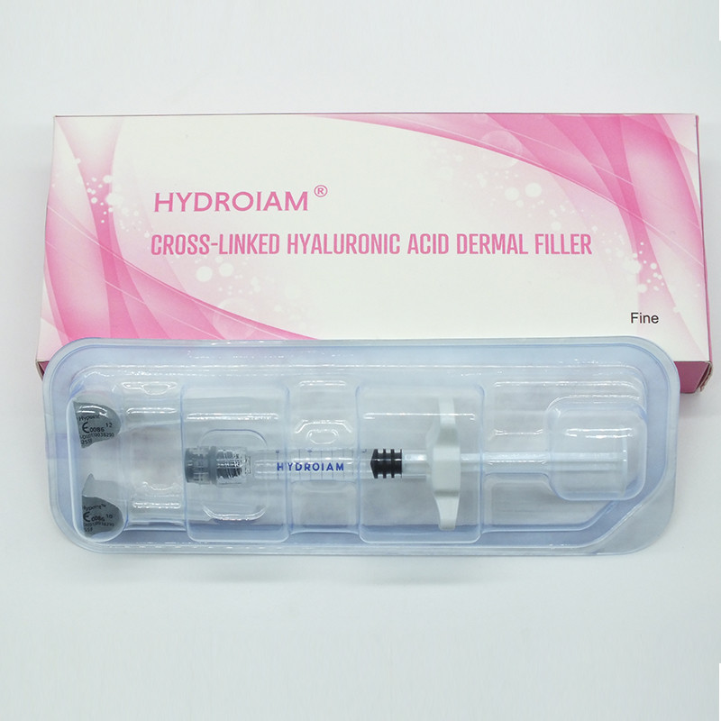 Czysty sterylny wypełniacz dermatologiczny z kwasem hialuronowym do drobnych zmarszczek